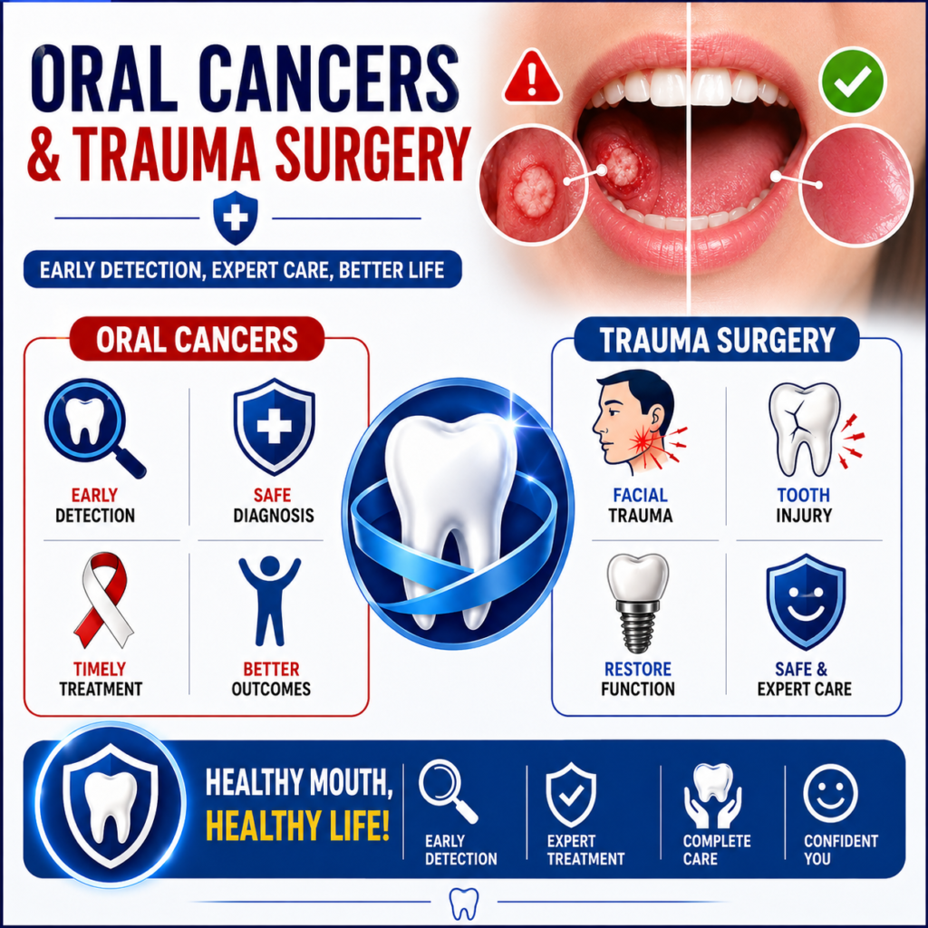 -Oral cancers & Trauma Surgery